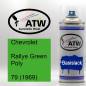 Preview: Chevrolet, Rallye Green Poly, 79 (1969): 400ml Sprühdose, von ATW Autoteile West.